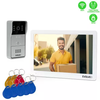 EVOLVEO DoorPhone 10-2W - 2-žični videotelefon z 32 GB pomnilnika
