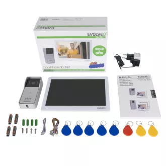 EVOLVEO DoorPhone 10-2W - 2-žični videotelefon z 32 GB pomnilnika