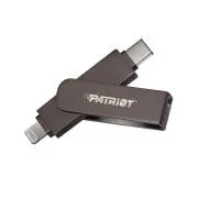 Patriot iLuxe Stick C MFi/256GB/USB 3.2/Lightning   USB-C/črna