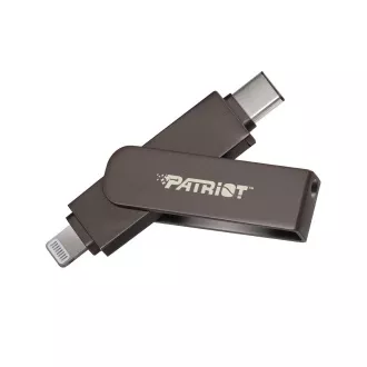 Patriot iLuxe Stick C MFi/512GB/USB 3.2/Lightning   USB-C/črna
