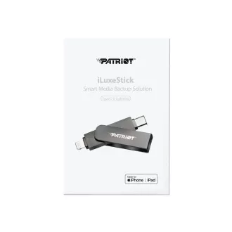 Patriot iLuxe Stick C MFi/512GB/USB 3.2/Lightning   USB-C/črna