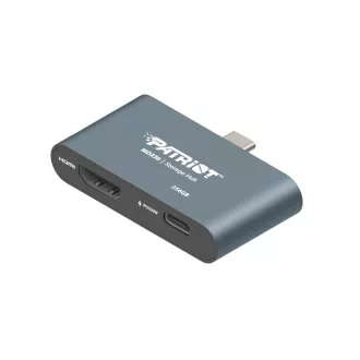 Hramba podatkov 256 GB Patriot HUB MD300 USB-C HDMI Hramba podatkov 256 GB Patriot HUB MD300 USB-C HDMI