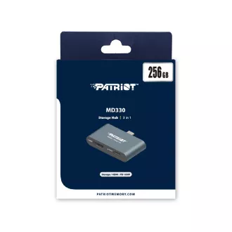 Hramba podatkov 256 GB Patriot HUB MD300 USB-C HDMI Hramba podatkov 256 GB Patriot HUB MD300 USB-C HDMI