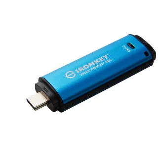 Kingston Ironkey Vault Privacy 50C/16GB/USB 3.2/USB-C/modra