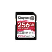 Kingston Canvas React Plus/SDXC/256 GB/UHS-II U3 / razred 10