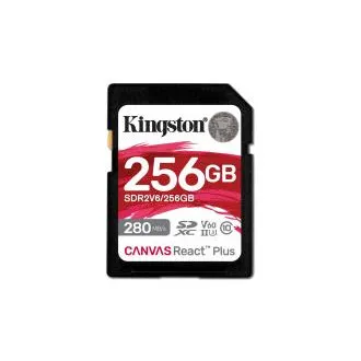 Kingston Canvas React Plus/SDXC/256 GB/UHS-II U3 / razred 10