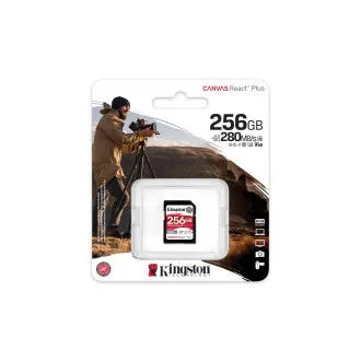 Kingston Canvas React Plus/SDXC/256 GB/UHS-II U3 / razred 10