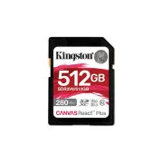 Kingston Canvas React Plus/SDXC/512 GB/UHS-II U3 / razred 10