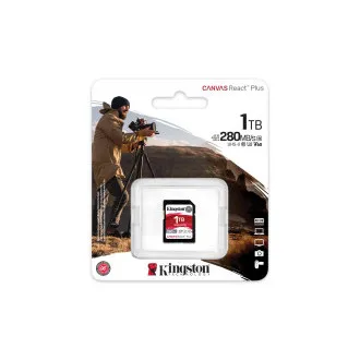 Kingston Canvas React Plus/SDXC/1 TB/UHS-II U3 / razred 10