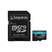 Adapter Kingston Canvas Go Plus A2/Micro SDXC/256GB/UHS-I U3/Class 10/