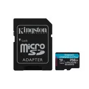 Adapter Kingston Canvas Go Plus A2/Micro SDXC/256GB/UHS-I U3/Class 10/