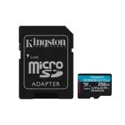 Adapter Kingston Canvas Go Plus A2/Micro SDXC/256GB/UHS-I U3/Class 10/