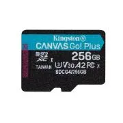 Kingston Canvas Go Plus A2/Micro SDXC/256GB/UHS-I U3/Class 10