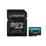 Adapter Kingston Canvas Go Plus A2/Micro SDXC/1TB/UHS-I U3/Class 10/