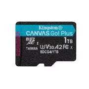 Kingston Canvas Go Plus A2/Micro SDXC/1TB/UHS-I U3/Class 10
