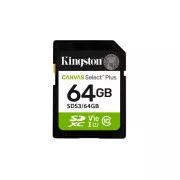 Kingston Canvas Select Plus/SDXC/64GB/UHS-I U1/razred 10