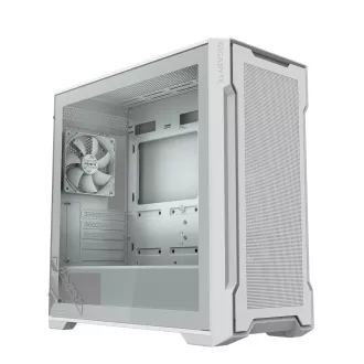 GIGABYTE C102 GLASS ICE/Midi Tower/Transpar./White