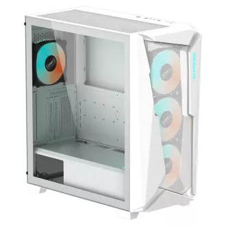 GIGABYTE C301 GLASS/Midi Tower/Transpar./White