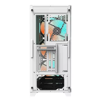 GIGABYTE C301 GLASS/Midi Tower/Transpar./White