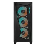 GIGABYTE C301 GLASS/Midi Tower/Transpar./Črna