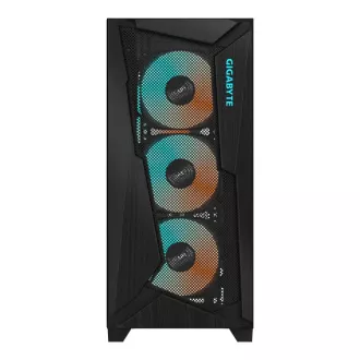 GIGABYTE C301 GLASS/Midi Tower/Transpar./Črna