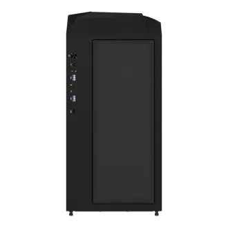 GIGABYTE C301 GLASS/Midi Tower/Transpar./Črna