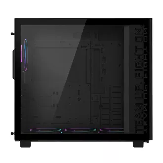 GIGABYTE AORUS C400 GLASS/Midi Tower/Transpar./Črna