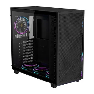 GIGABYTE AORUS C400 GLASS/Midi Tower/Transpar./Črna