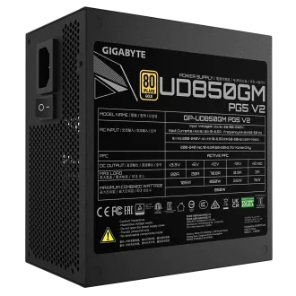 GIGABYTE napajalnik 850W 80PLUS Gold Modular PG5 V2