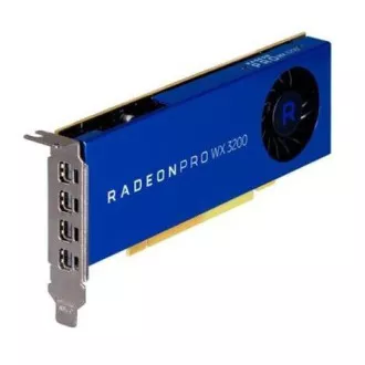 AMD Radeon™ PRO WX 3200 - 4 GB GDDR5, 4xmDP