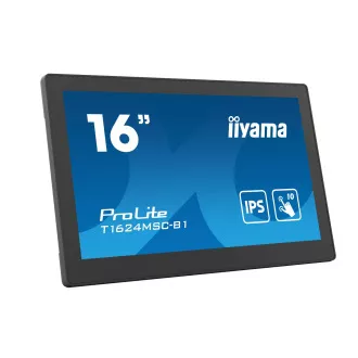 16" iiyama T1624MSC-B1: FHD,HDMI,Medijski predvajalnik