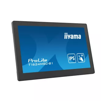 16" iiyama T1624MSC-B1: FHD,HDMI,Medijski predvajalnik