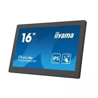 16" iiyama T1624MSC-B1: FHD,HDMI,Medijski predvajalnik