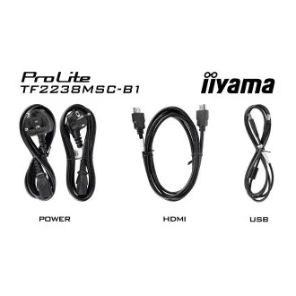 22" iiyama TF2238MSC-B1: PCAP,IPS,FHD,HDMI,DP 22" iiyama TF2238MSC-B1: PCAP,IPS,FHD,HDMI,DP