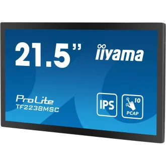 22" iiyama TF2238MSC-B1: PCAP,IPS,FHD,HDMI,DP 22" iiyama TF2238MSC-B1: PCAP,IPS,FHD,HDMI,DP