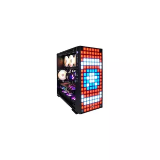 V igri Win 309/Midi Tower/Transpar./Black