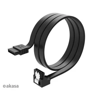 AKASA - Proslim kabel SATA 90° - 50 cm AKASA - Proslim kabel SATA 90° - 50 cm