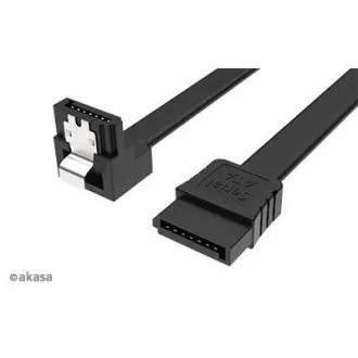 AKASA - Proslim kabel SATA 90° - 50 cm AKASA - Proslim kabel SATA 90° - 50 cm