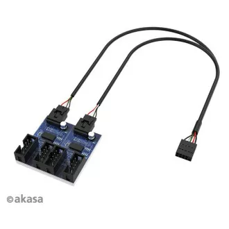 AKASA - USB 2.0 interni HUB 1-4