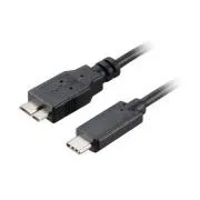 AKASA - Adapter USB 3.1 tipa C na mikro B - 100 cm