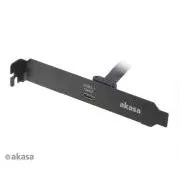 AKASA - Vtič USB 3.1 gen 2 Type-C PCI