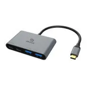 AKASA - 4-v-1 vozlišče USB tipa C