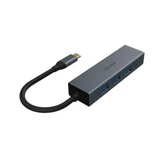 AKASA - USB Type-C 4-v-1 vozlišče z ethernetom AKASA - USB Type-C 4-v-1 vozlišče z ethernetom