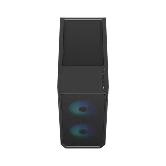 Fractal Design Focus 2 RGB Black TG Clear Tint/Midi Tower/Transpar./Black
