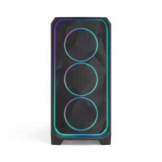 Fractal Design Meshify 3 XL Ambient Pro/Big Tower/Transpar./Črna
