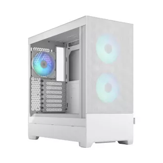 Fractal Design Pop Air RGB White TG Clear Tint/Midi Tower/Transpar./White