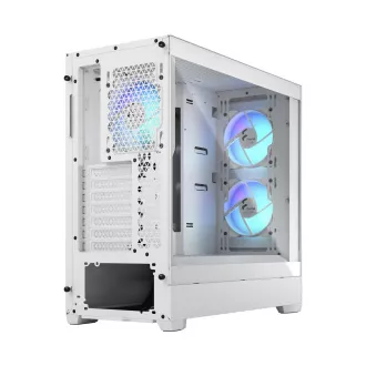 Fractal Design Pop Air RGB White TG Clear Tint/Midi Tower/Transpar./White