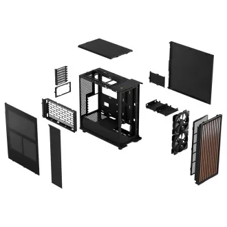 Fractal Design North Charcoal Black/Midi Tower/črna