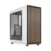 Fractal Design North Chalk White TG Clear/Midi Tower/Transpar./White