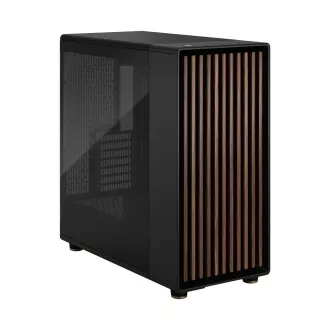 Fractal North XL/Midi Tower/Transpar./Črna